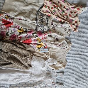 Cat & Jack Women's Floral and Patterned Blouses